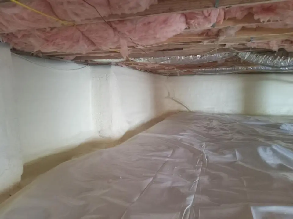 Crawl space encapsulation with closed-cell spray foam for Roof Maintenance in Grosse Pointe Farms